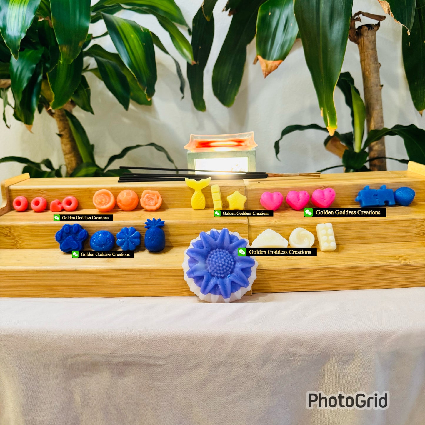 Chakra Harmony Set – Wax Melts & Incense for Balance