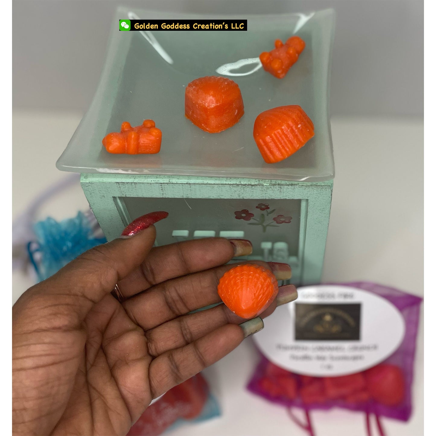 Last Chance! Goddess Fire Scentscape ~ Strong Pumpkin Spice Wax Melts (1 & 4 oz.)