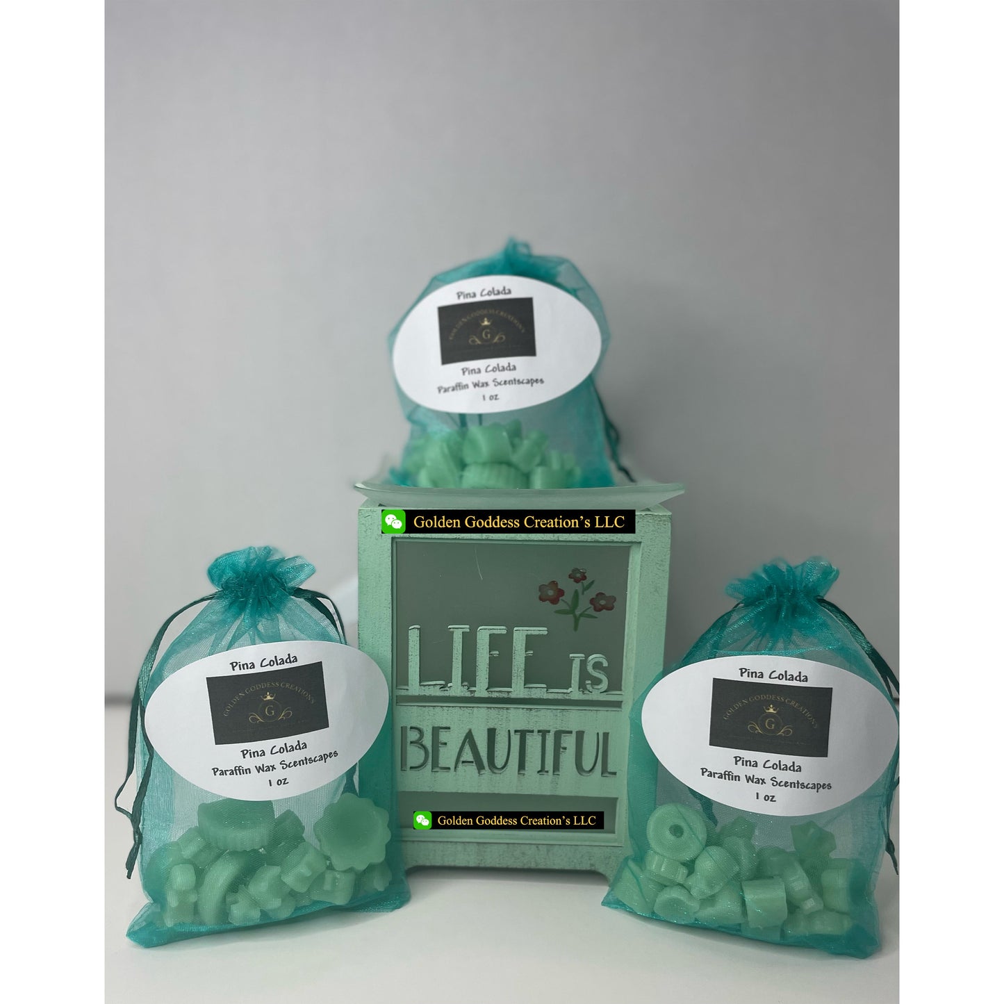 Tropical Bliss Strong Pina Colada Scentscapes – 1 & 4 oz. Wax Melts