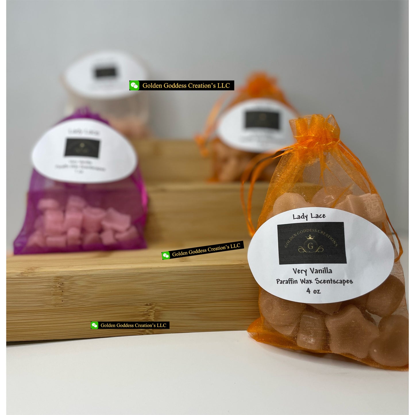 Strong Scented Lady Lace ~ Very Vanilla Wax Melts (1 & 4 oz.)