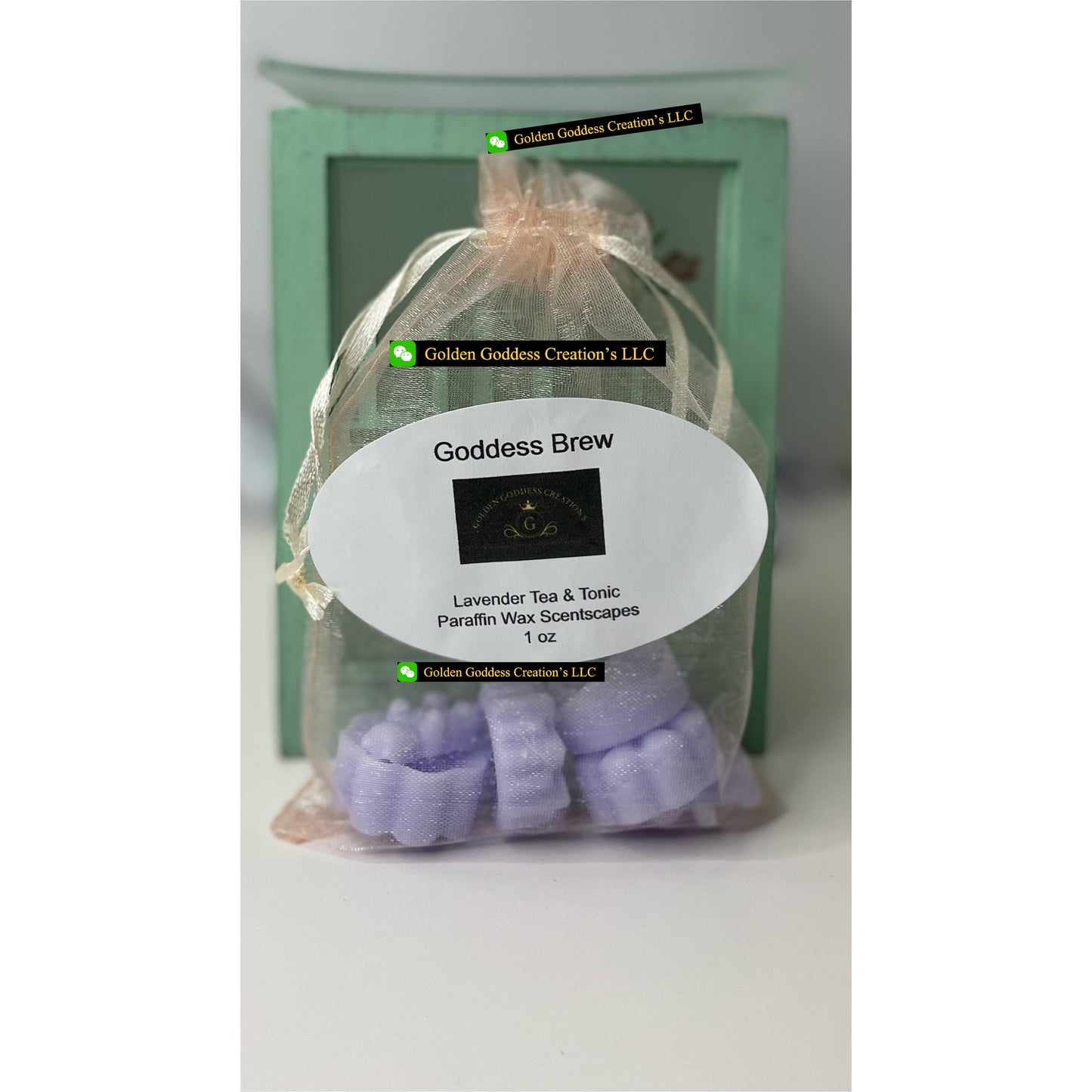 Bold & Calming ~ Goddess Brew Lavender Tea and Tonic Scentscapes - 1 and 4 oz. wax melts
