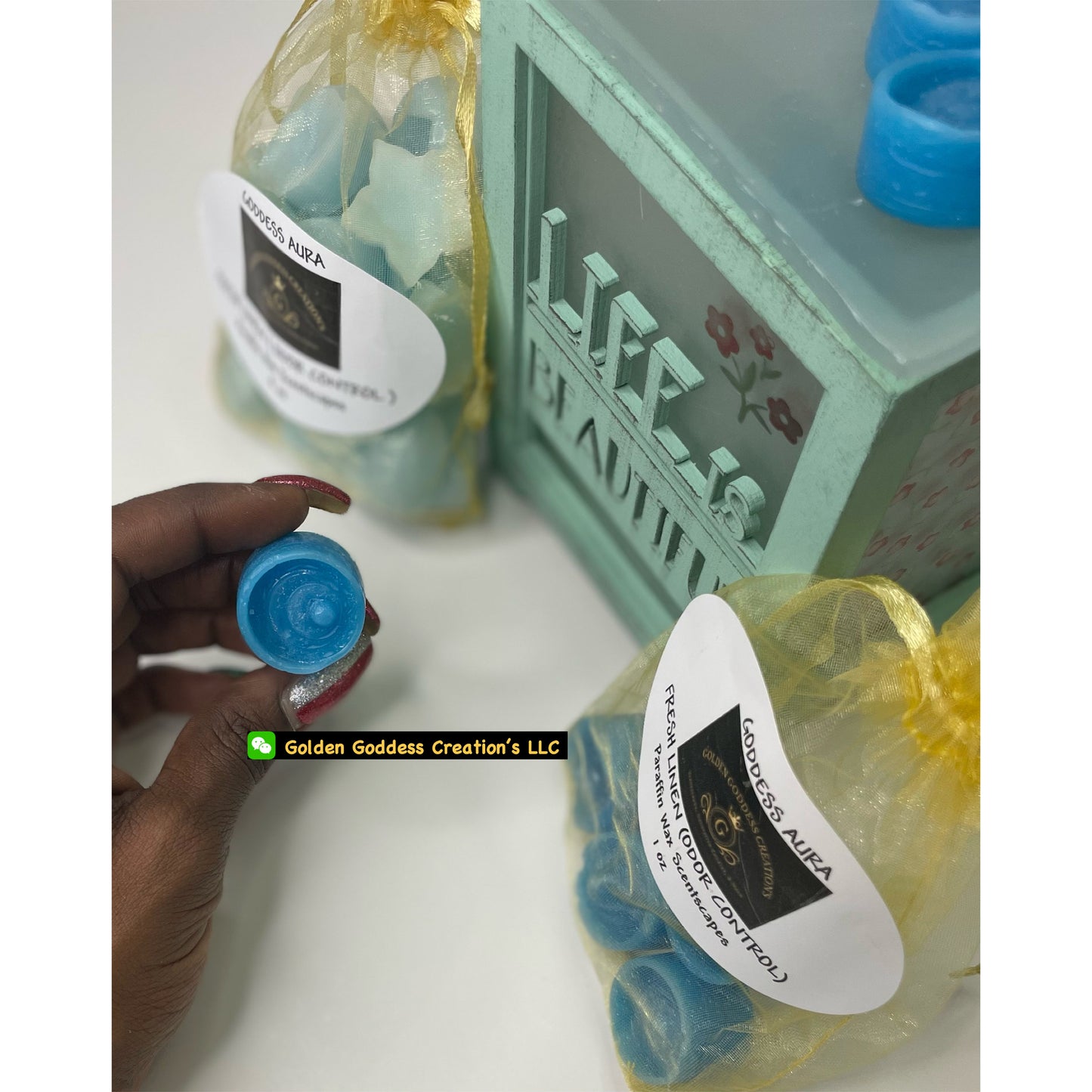 Fresh & Strong ~ Goddess Aura Odor Control Wax Melts (1 and 4 oz.)