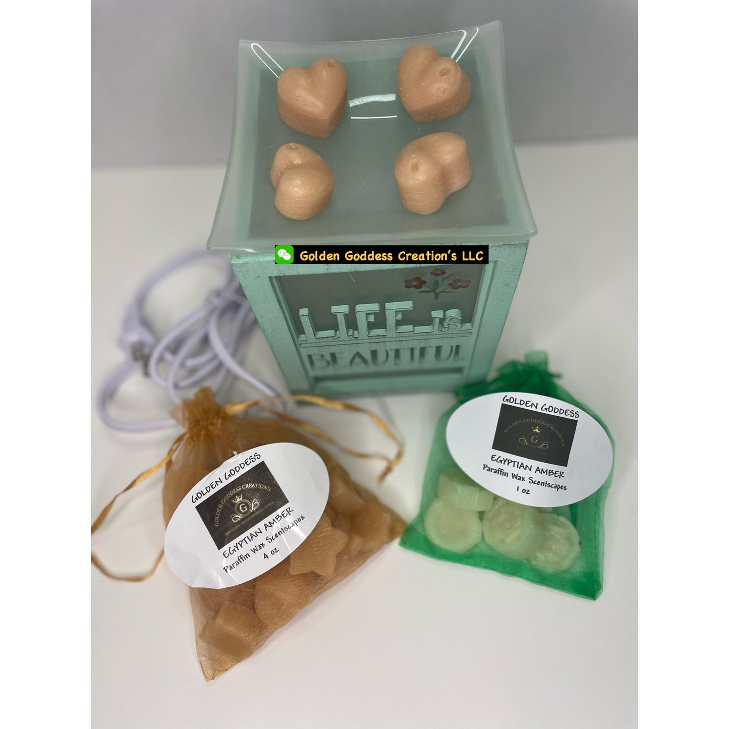 Best-Seller! Egyptian Amber Scentscape Wax Melts – 1 & 4 oz.