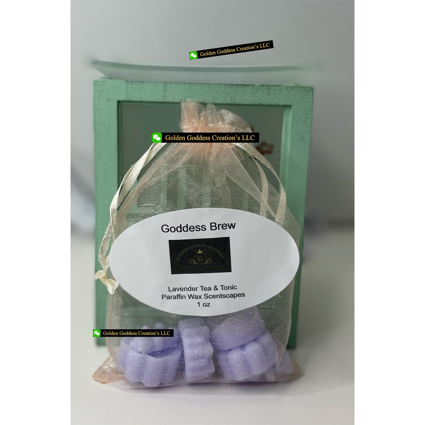 Bold & Calming ~ Goddess Brew Lavender Tea and Tonic Scentscapes - 1 and 4 oz. wax melts