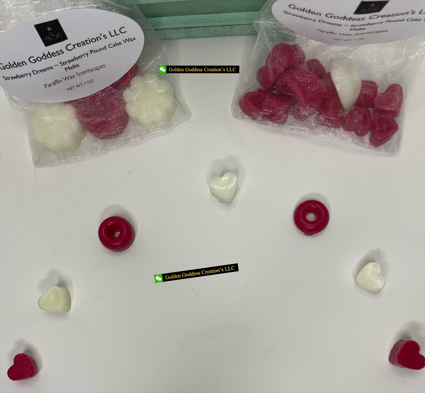Last Chance! Strawberry Dreams Scentscape ~ Strawberry Pound Cake Wax Melts (1 & 4 oz.)