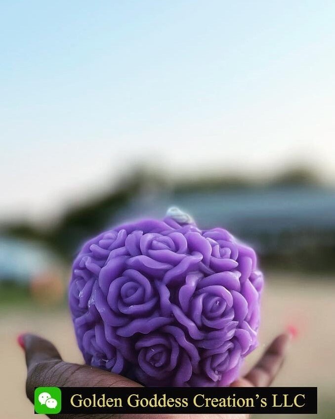 Elegant Hand-Poured 3D Decorative Candles – Perfect for Scentscapes & Home Accents