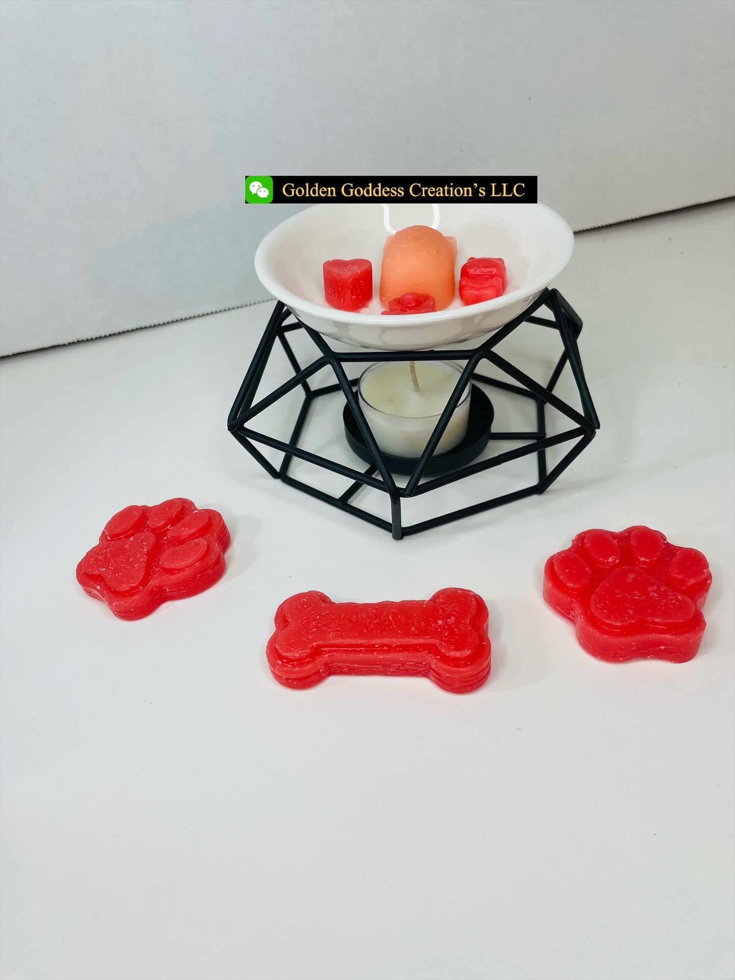 Elegant Metal Wax & Oil Burner – Tealight Candle Warmer