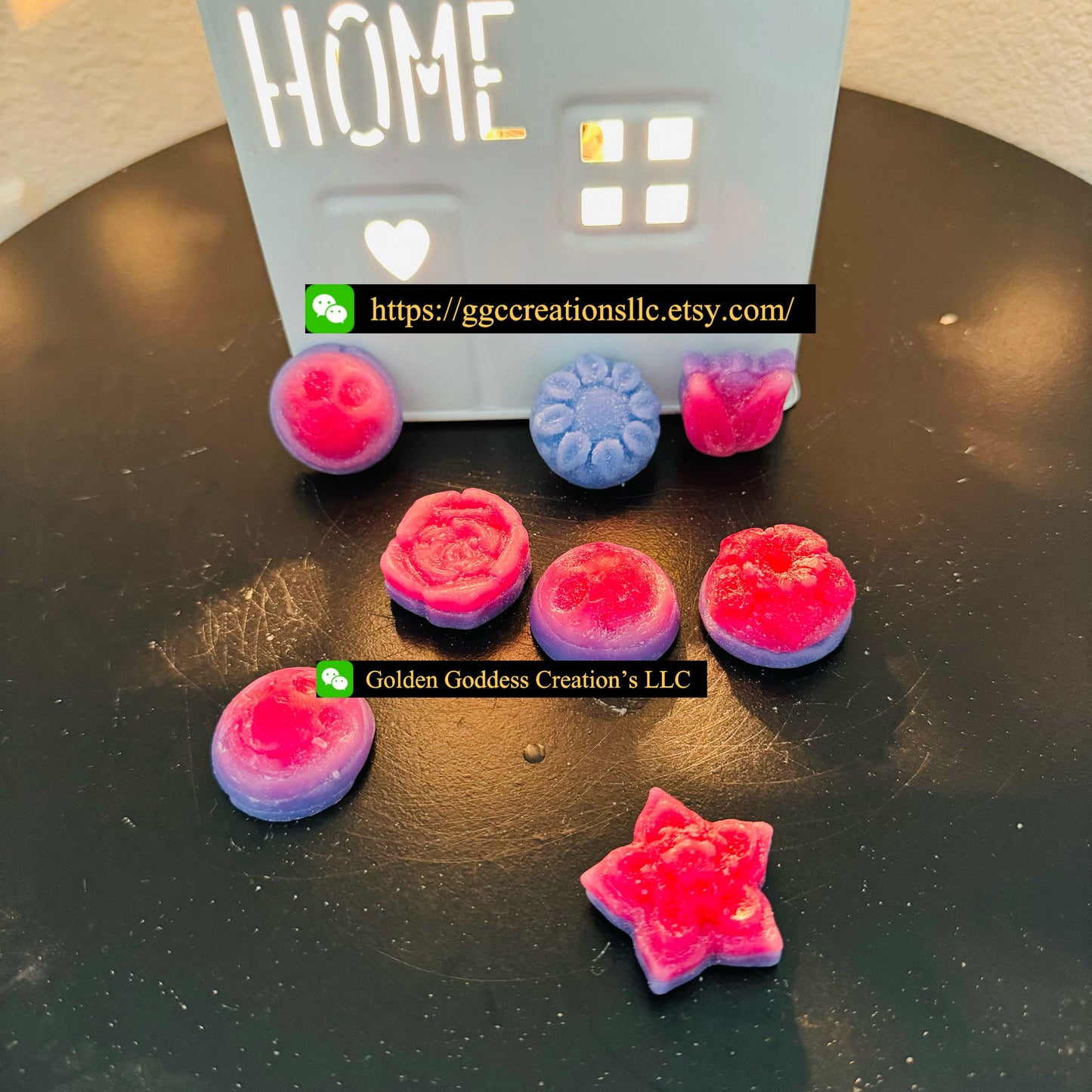 Relax and Unwind – Peaceful Moment Scentscape ~ Strong Scented Hibiscus Palm and Sandalwood Wax Melts (1 & 4 oz.)