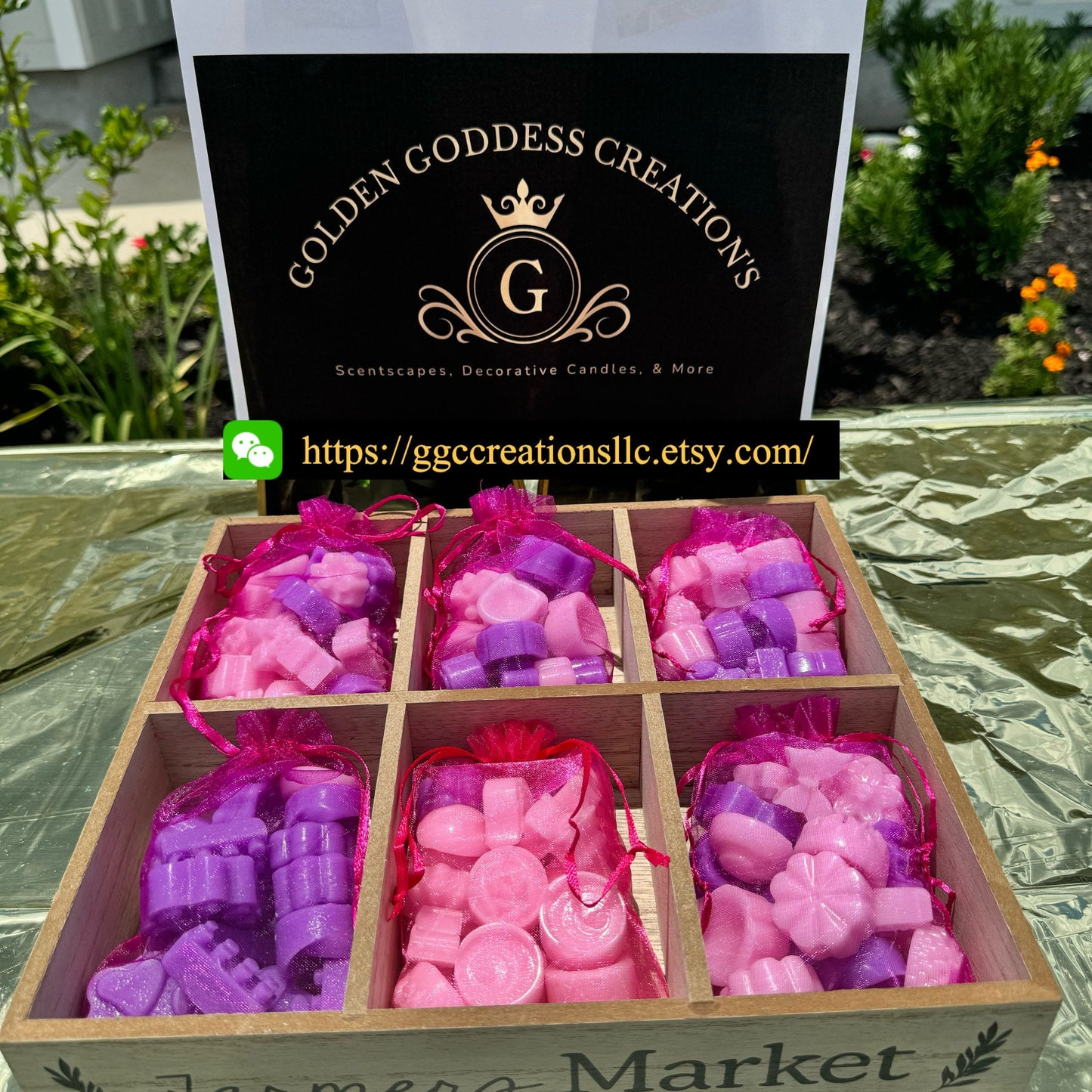 Boho Garden Wax Melts ~ Floral & Earthy Scentscape