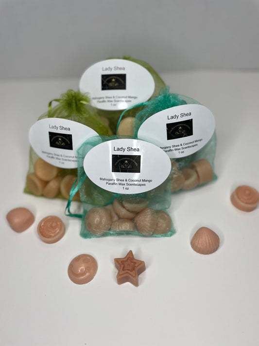 Last Chance! Strong Scented Lady Shea Scentscape ~ 1 & 4 oz. Luxe Fragrance Wax Melts
