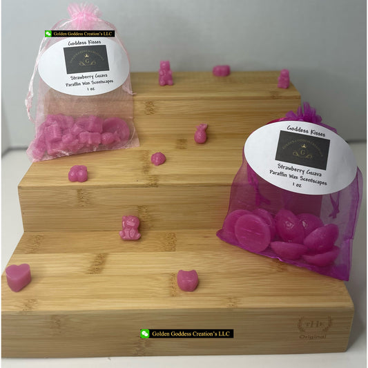 Irresistible Goddess Kisses Strong Strawberry Guava Wax Melts (1 & 4 oz.)