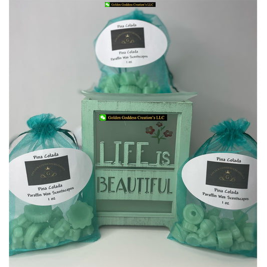 Tropical Bliss Strong Pina Colada Scentscapes  – 1 & 4 oz. Wax Melts