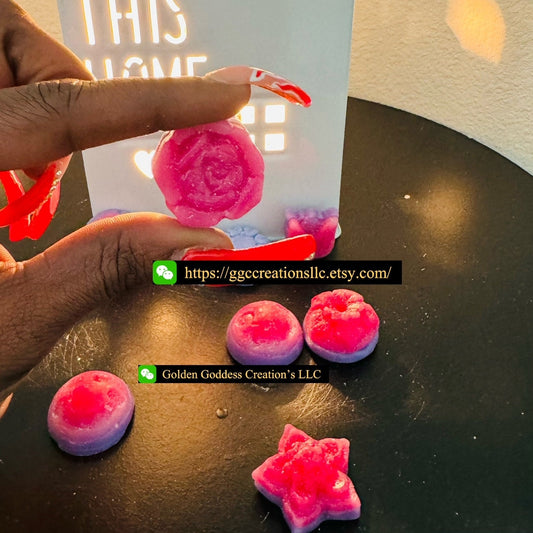 Relax and Unwind – Peaceful Moment Scentscape ~ Strong Scented Hibiscus Palm and Sandalwood Wax Melts (1 & 4 oz.)